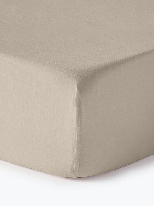 Fitted Sheet Airy Washed Linen
