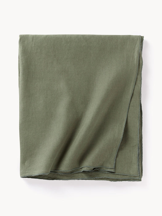 Linen Tablecloth Kennedy with Decorative Edging