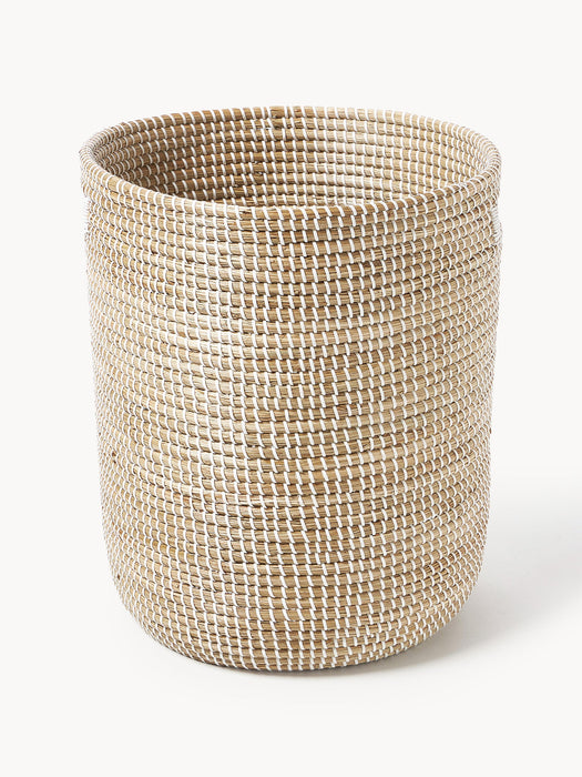 Aleya Round Seagrass Storage Baskets, Set of 2