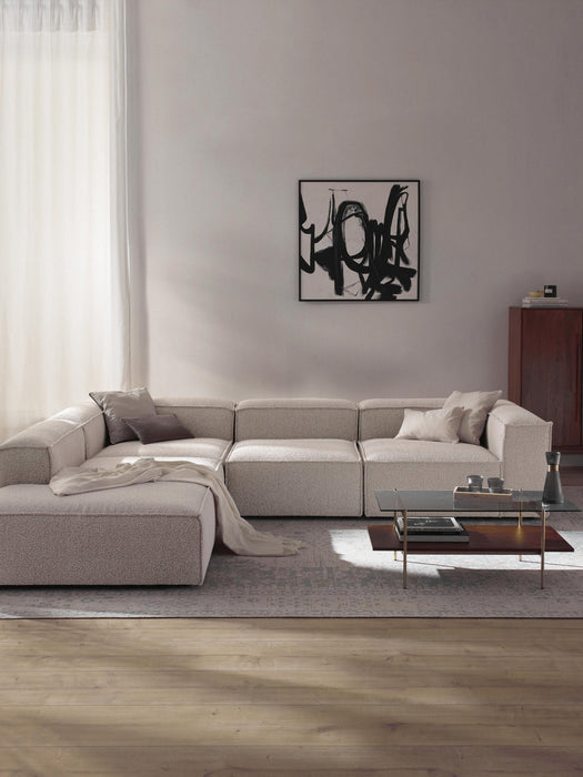 Lennon Bouclé Modular Corner Sofa (4-seater)