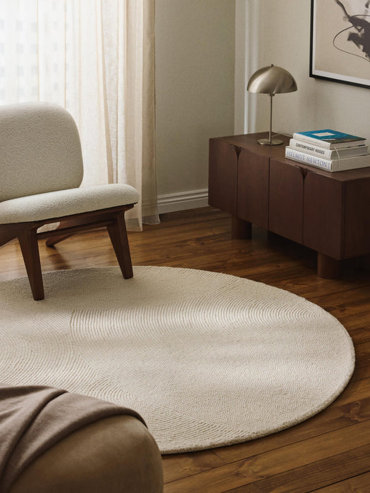 Eleni Round Hand-Tufted Wool Rug