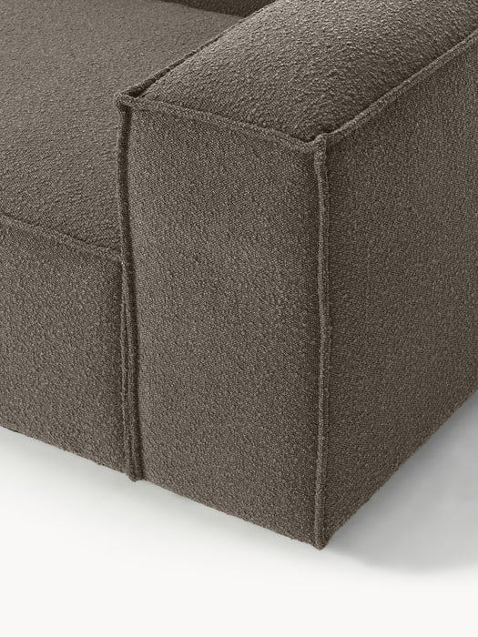Boucl Modular Sofa Lennon 4-seater with Ottoman leftright