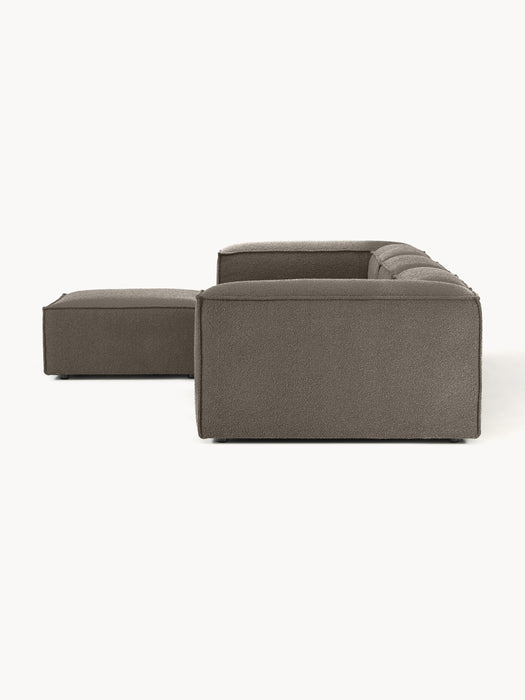Boucl Modular Sofa Lennon 4-seater with Ottoman leftright