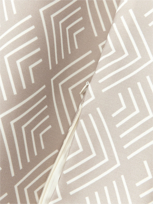 Milano Outdoor Cushion Cover with Graphic Pattern