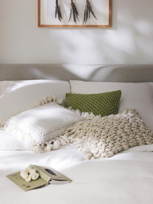 Belen Handmade Chunky Knit Cushion Cover