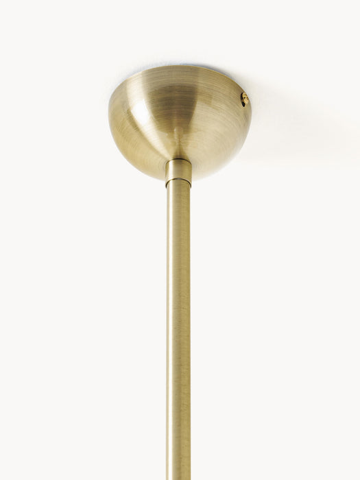 Large Glass Ball Pendant Light Carey