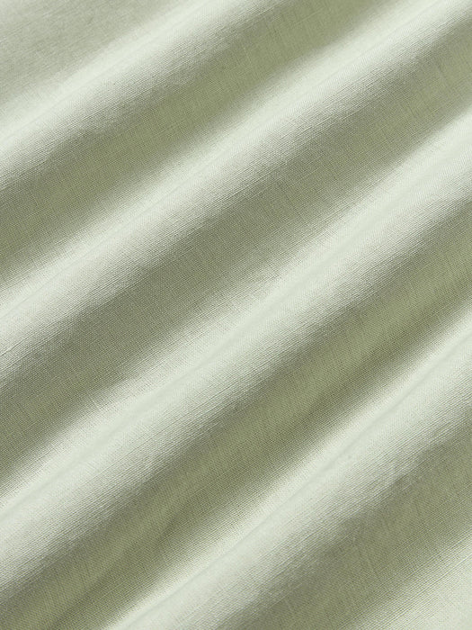 Airy Washed Linen Bed Sheet