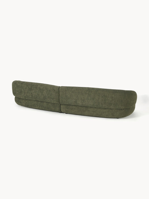 Teddy Boucl Sofa Alba 4-seater