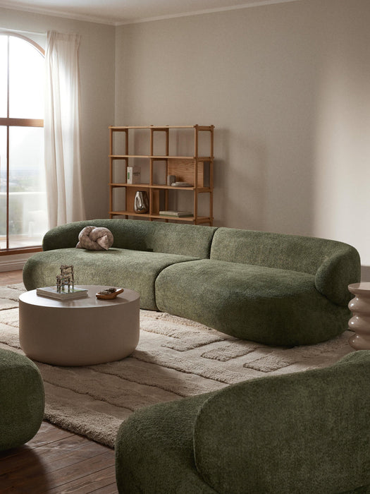 Alba Teddy BouclÃ© Sofa (4-seater)