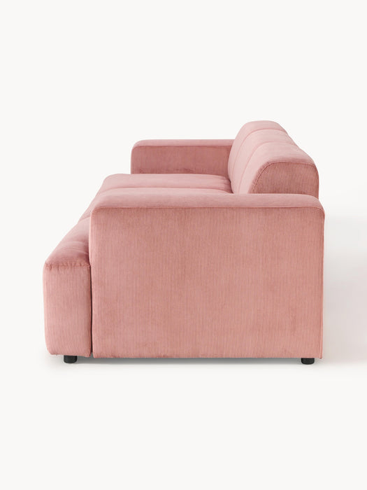 Corduroy Sofa Melva 4-seater