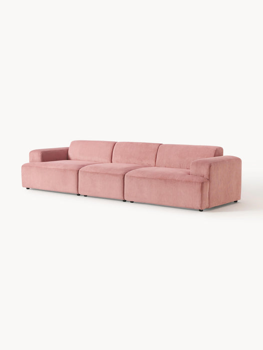 Corduroy Sofa Melva 4-seater