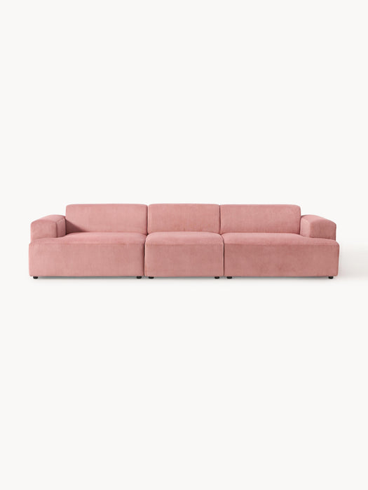 Corduroy Sofa Melva 4-seater