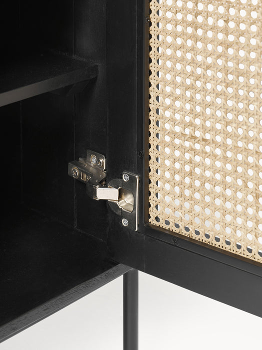 Sideboard Vienna with Viennese Wickerwork