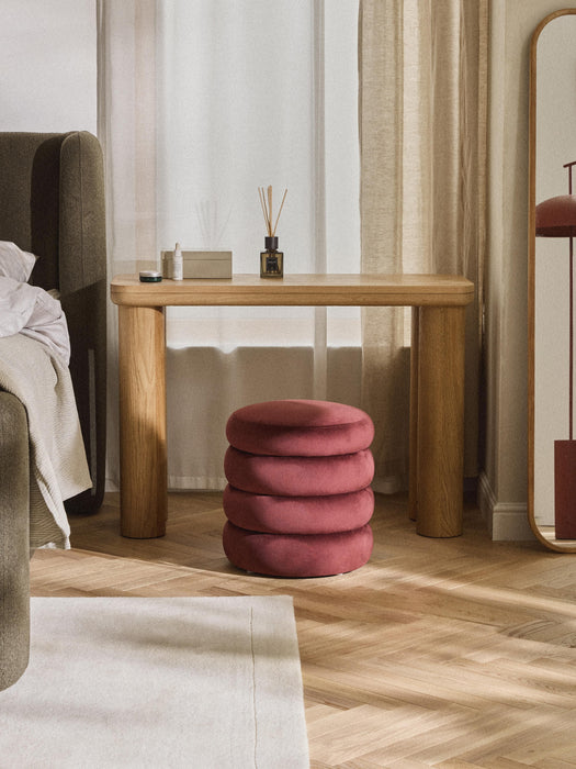Velvet Stool Alto with Storage Space