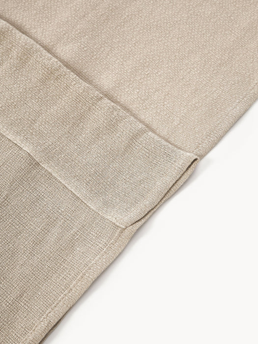 Light-Filtering Rod Pocket Curtains Harmony Set of 2 W 140 cm