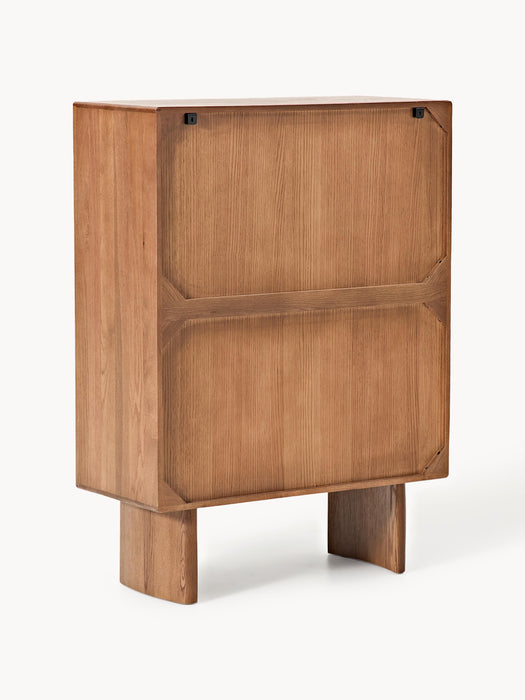 Oak Wood Chest of Drawers Chandler