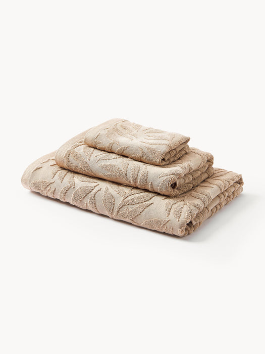High-Low Towel Set Leaf in various set sizes