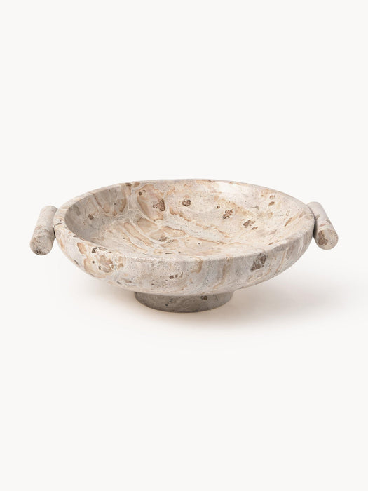 Fossil Marble Decorative Bowl, H 10 cm