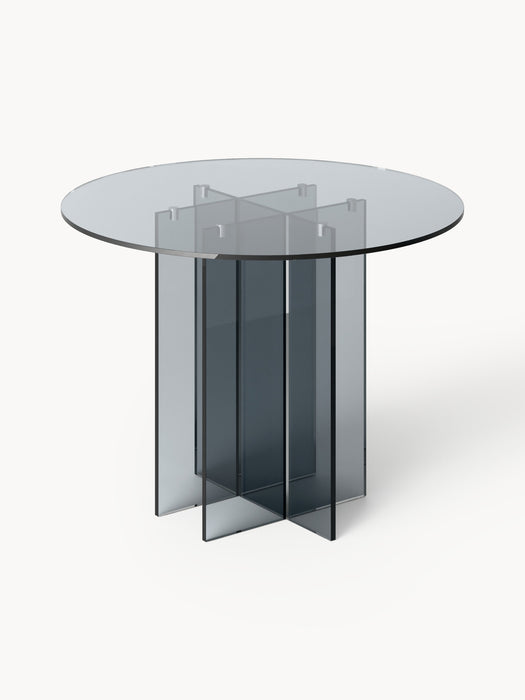 Round Glass Dining Table Anouk in various sizes