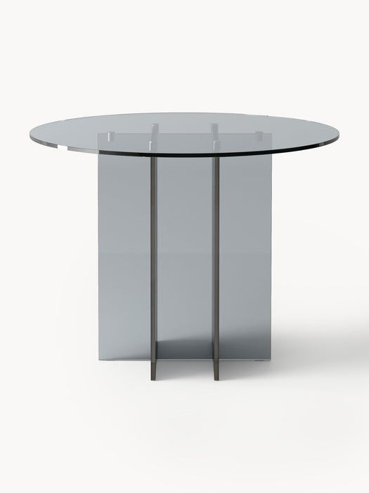 Anouk Round Glass Dining Table, in various sizes