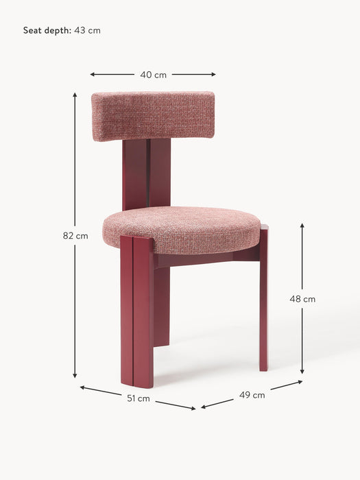 Upholstered Wooden Dining Chair Katya