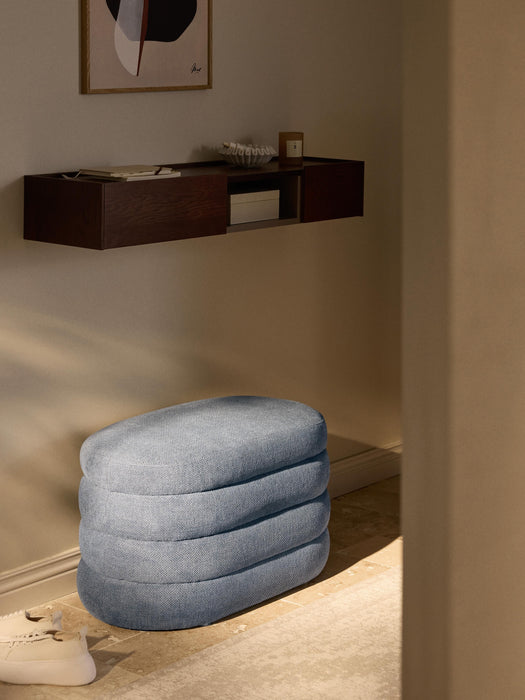 Small Upholstered Bench Alto with Storage Space