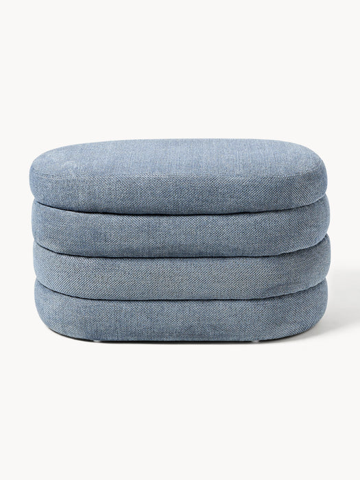 Small Upholstered Bench Alto with Storage Space