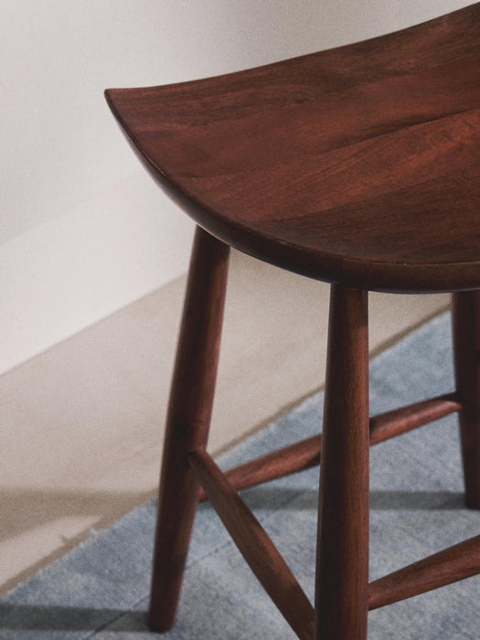 Mango Wood Counter Stool Nino