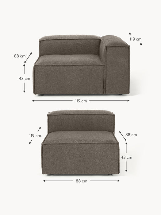 Boucl Modular Sofa Lennon 4-seater