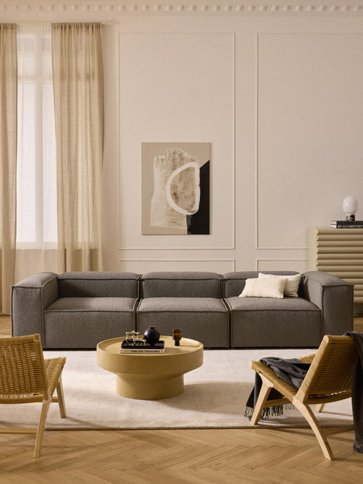 Lennon Bouclé Modular Sofa (4-seater)