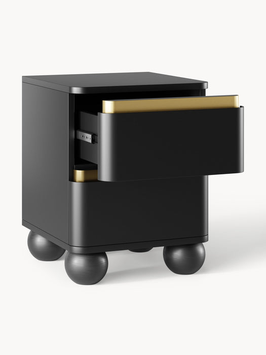 Bedside Table Bumba with Ball Feet