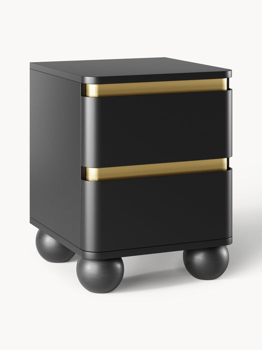 Bedside Table Bumba with Ball Feet