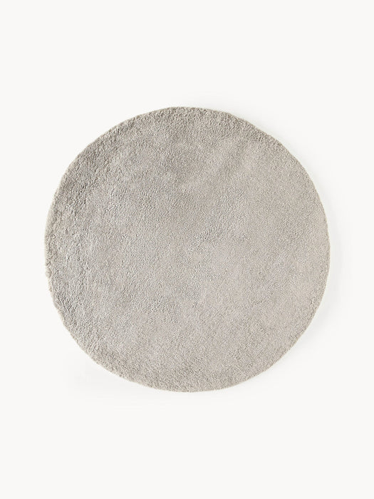 Leighton Round Fluffy High-Pile Rug