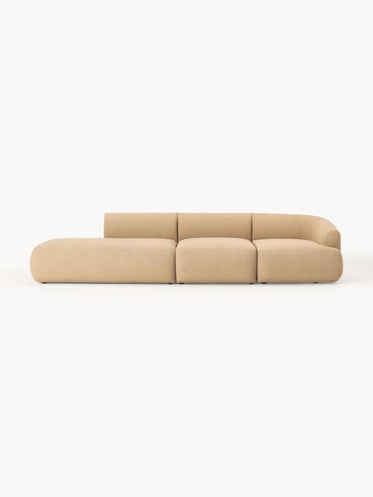 Modular Boucl Chaise Sofia 4-seater