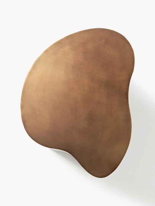 Metal Side Table Dale in Organic Shape