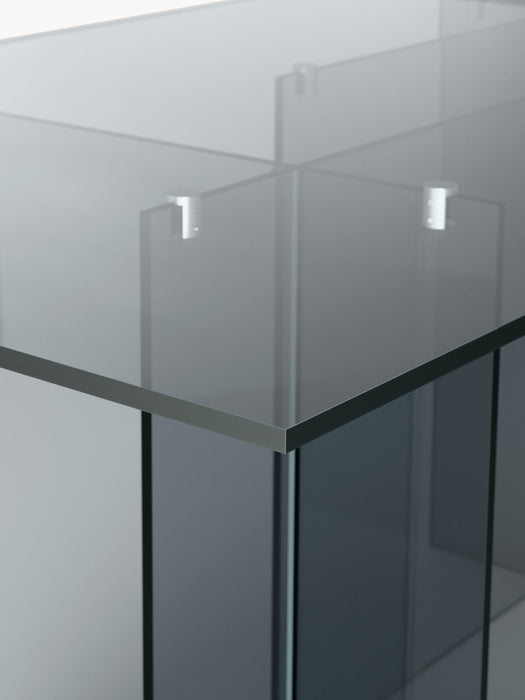 Anouk Glass Dining Table, 180 X 90 cm