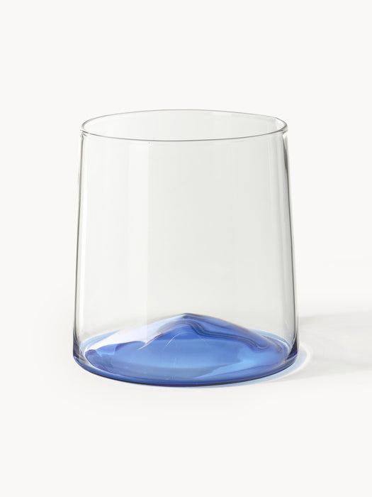 Mouth-Blown Borosilicate Tumblers Hadley Set of 4