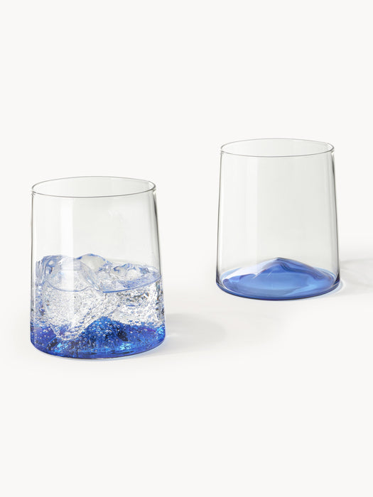 Mouth-Blown Borosilicate Tumblers Hadley Set of 4