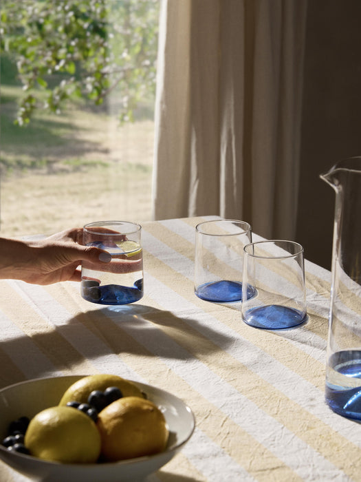 Mouth-Blown Borosilicate Tumblers Hadley Set of 4