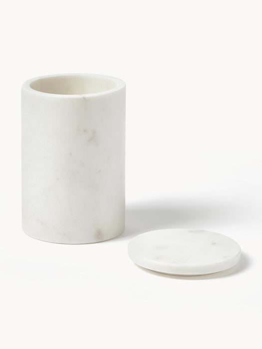 Agata Marble Storage Jars, Set of 2