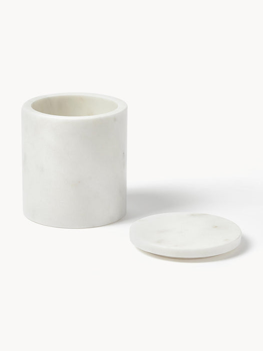 Agata Marble Storage Jars, Set of 2