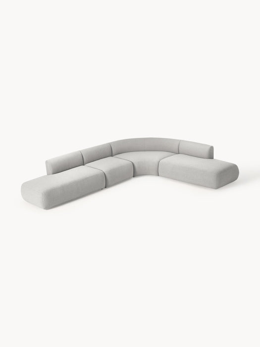 XL Modular Boucl Corner Sofa Sofia