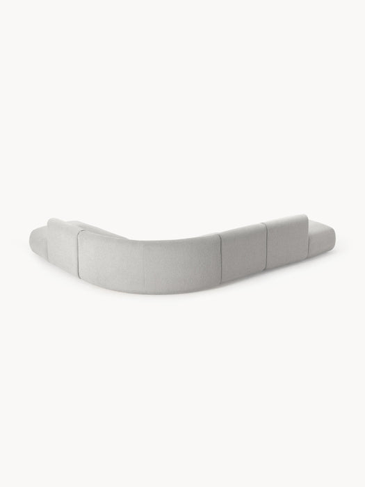 XL Modular Boucl Corner Sofa Sofia