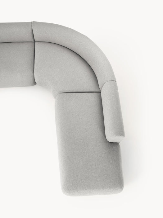 XL Modular Boucl Corner Sofa Sofia
