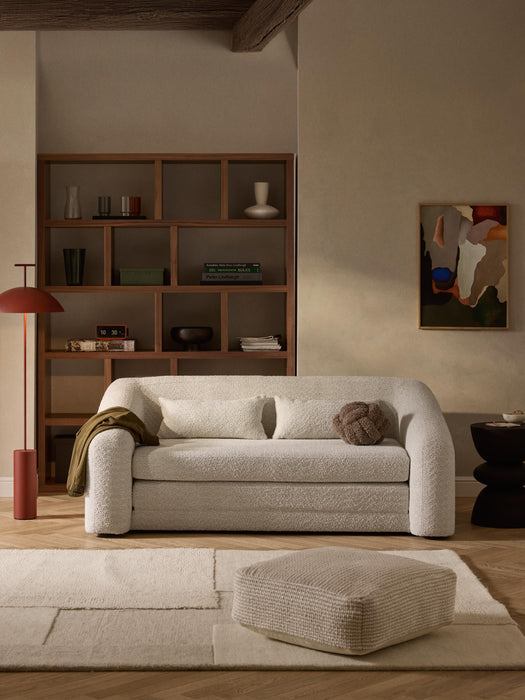 Teddy Boucl Sofa Bed Eliot 2-seater