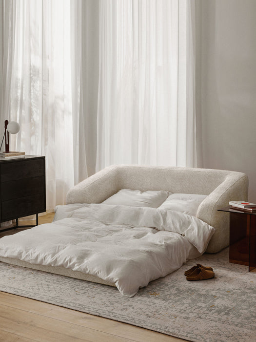 Teddy Boucl Sofa Bed Eliot 2-seater