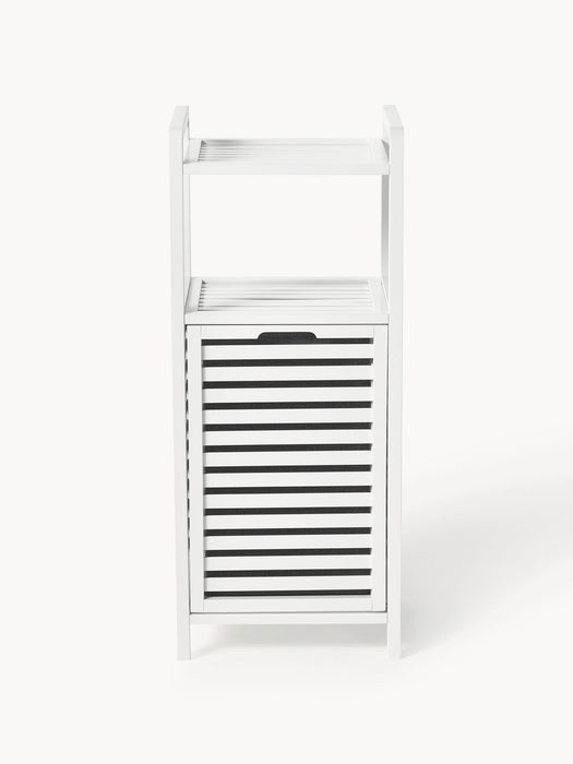 Kit Bathroom Shelf with Laundry Basket