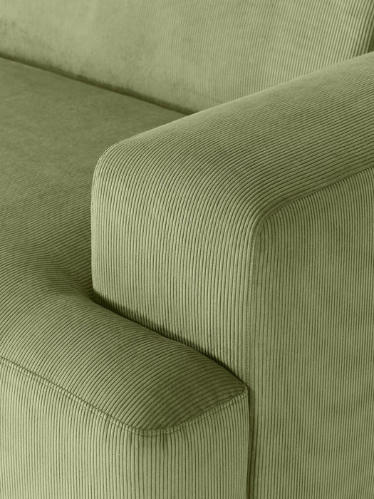 Corduroy Sofa Melva 4-seater