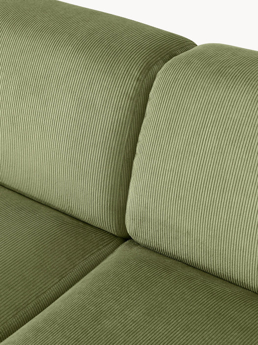 Corduroy Sofa Melva 4-seater