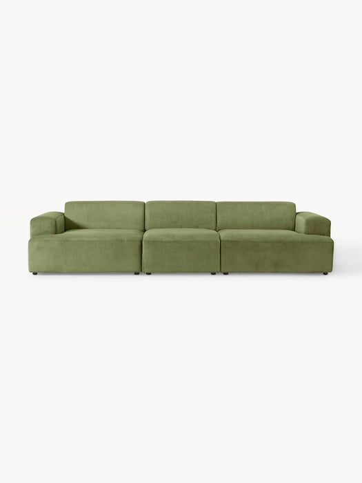 Corduroy Sofa Melva 4-seater